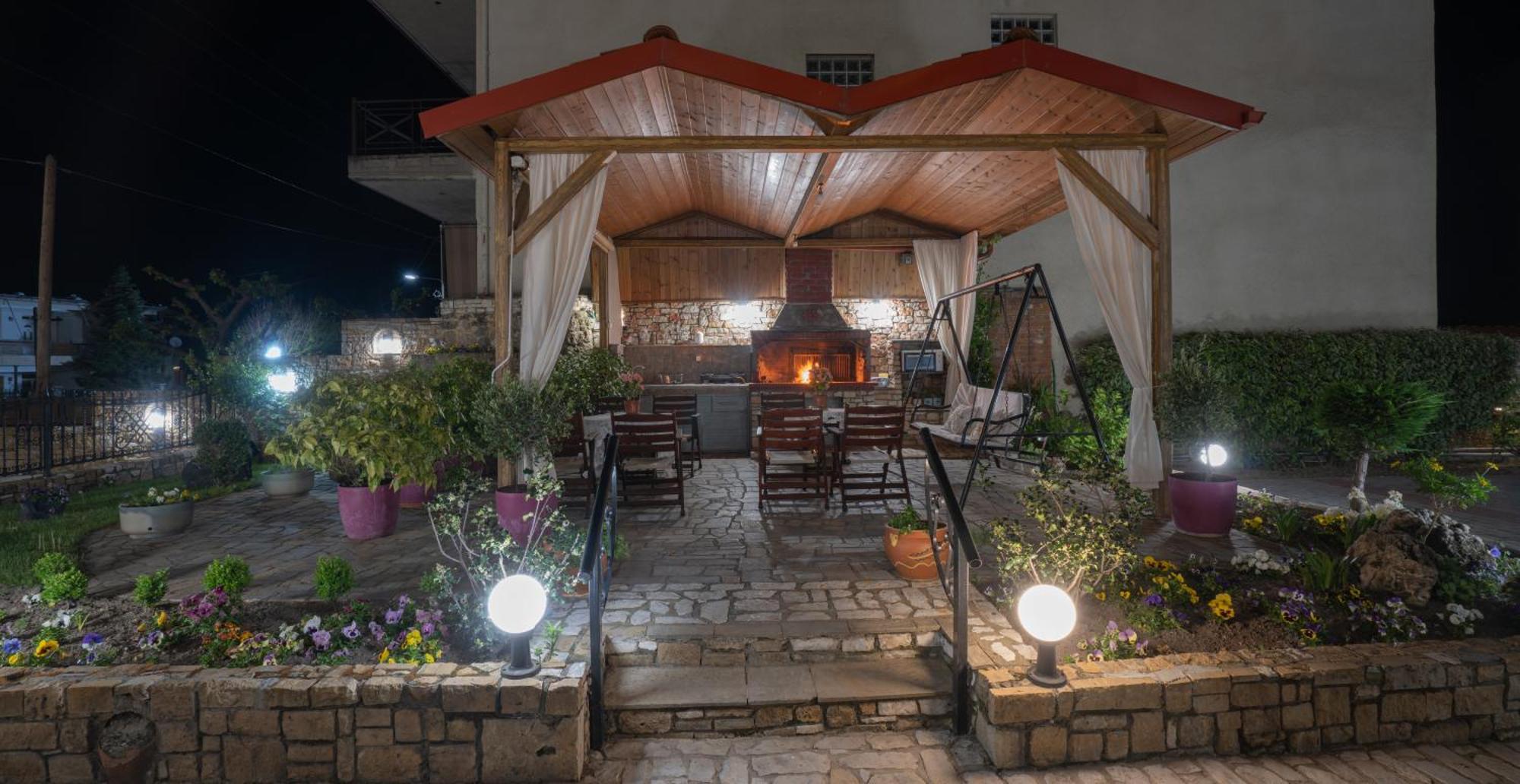 Kallinikos Guesthouse Káto Loutrákion المظهر الخارجي الصورة