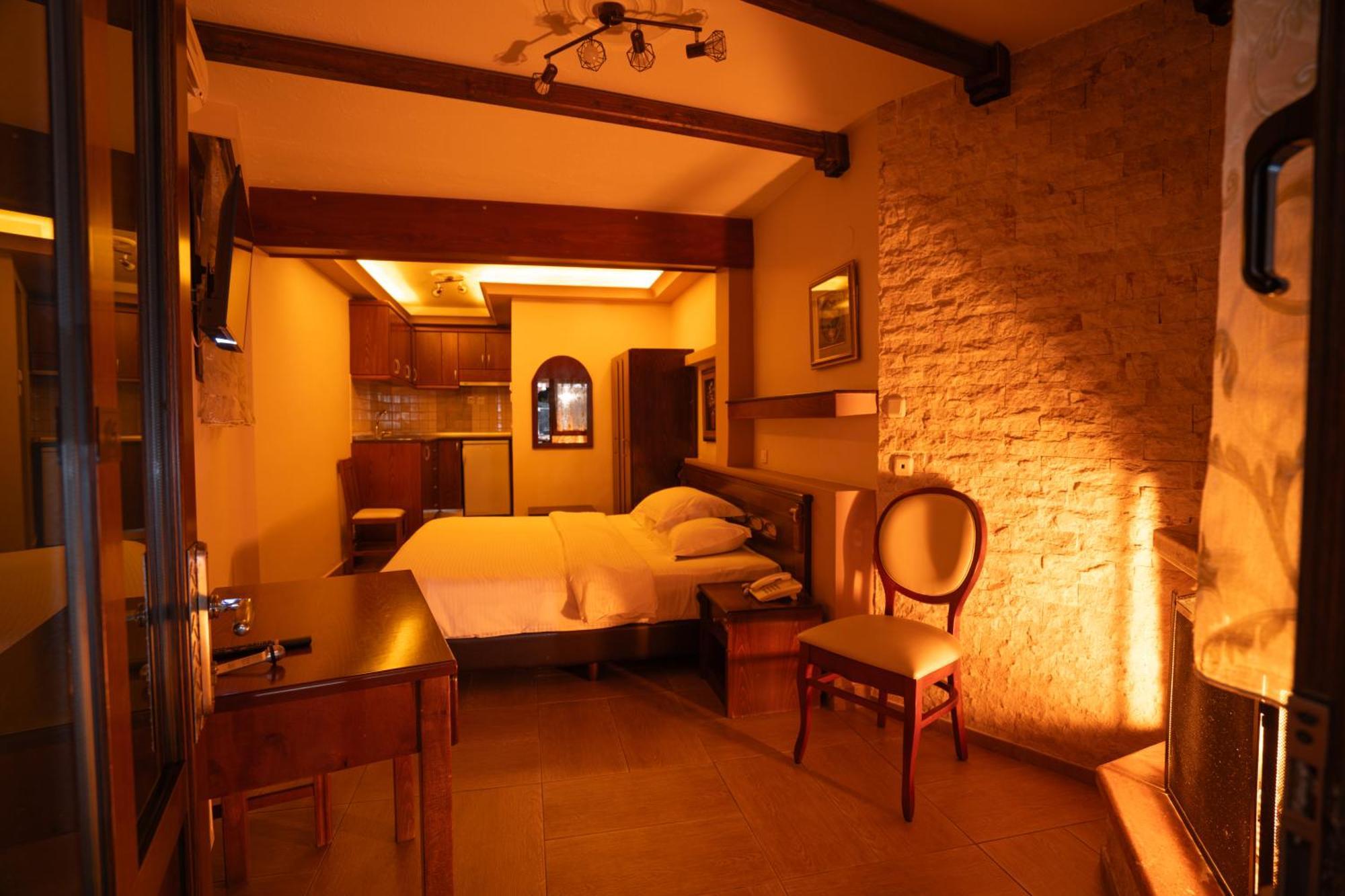 Kallinikos Guesthouse Káto Loutrákion المظهر الخارجي الصورة