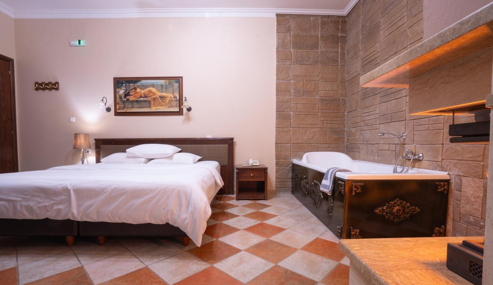 Kallinikos Guesthouse Káto Loutrákion المظهر الخارجي الصورة